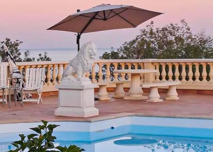 10 People Sea View And Private Pool Villa